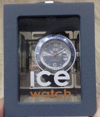 Ice Watch Ice - Denim Armbanduhr Für Unisex Light Blue (de.  Lbe.  U.  J.  13) Bild