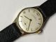 Schöne Doxa (14 - 585er) Gelbgold Damen Mechanische Uhr Armbanduhren Bild 1