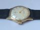 Schöne Doxa (14 - 585er) Gelbgold Damen Mechanische Uhr Armbanduhren Bild 5