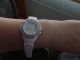 Damenuhr Ice Watch Stone Sili Weiß Strass Silikonband Armbanduhren Bild 1