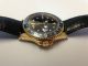 Rolex Gmt Ref,  16758 Gold Leder Band Service / Dornschliesse Armbanduhren Bild 5