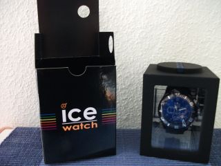 Ice - Watch Ice - Blue Chrono - Black - Blue Big Ib.  Ch.  Bbe.  B.  S.  11 Bild