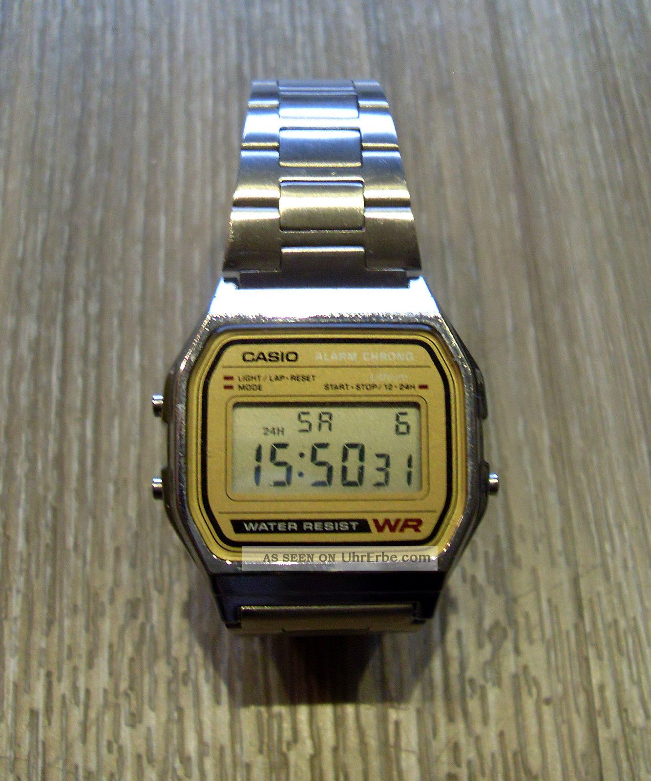 casio gold unisex