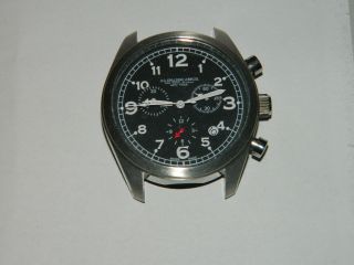 Swiss Made Chronograph,  Fliegeruhr - Design,  Pilot Watch,  Von Spalding,  Lesen Bild