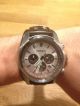 Analoge Herrenuhr Chronograph Fossil Decker,  Lederband,  Braun Armbanduhren Bild 2