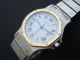 Cartier Santos Ronde Medium - 750 Gold/stahl - 1a & Revision - Automatik Armbanduhren Bild 3