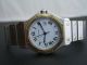 Cartier Santos Ronde Medium - 750 Gold/stahl - 1a & Revision - Automatik Armbanduhren Bild 4