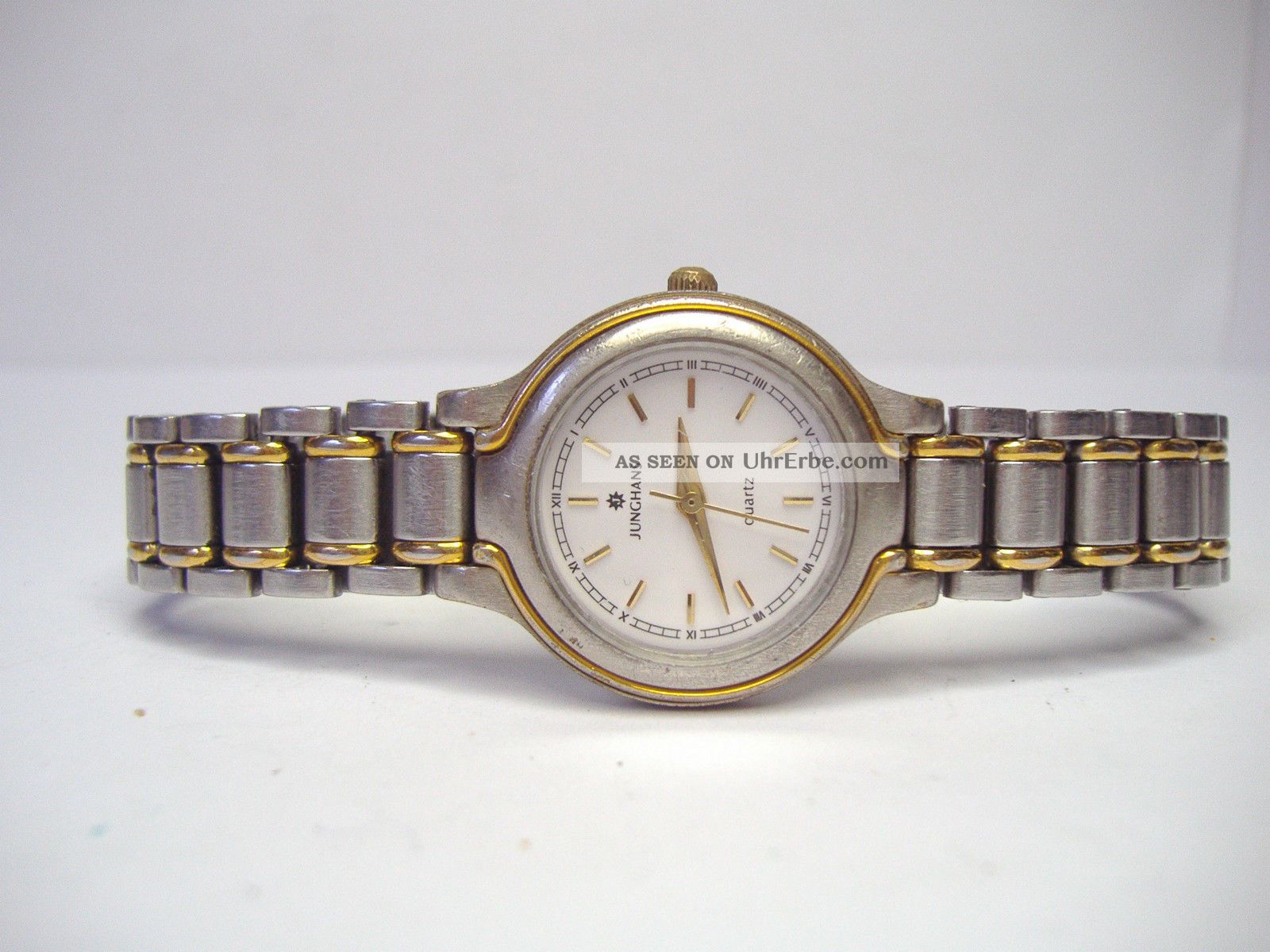 Junghans Bicolor Damenuhr Mit Glieder - Armband Wr 30 Quartz Armbanduhren Bild