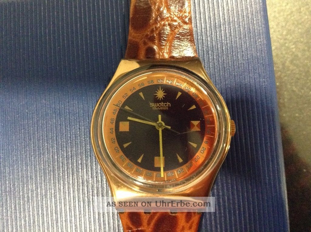 Swatch Klassiker Uhr Armbanduhren Bild