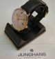 Hau,  Junghans,  Meister,  Gelbgold/double,  60er Jahre,  Handaufzug Armbanduhren Bild 1
