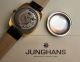 Junghans,  Automatik,  Gelbgold/double,  Day - Date,  Frühe 70er Jahre,  Space Age Armbanduhren Bild 3