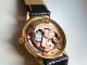 Omega Seamaster Vintage 14k Gold Gehäuse Automatik Herren Armbanduhr Armbanduhren Bild 3
