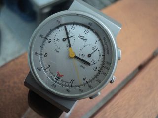Braun Chronograf Herren Armband Uhr Bild