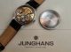 Hau,  Junghans,  Chronometer,  Handaufzug,  50er Jahre,  Chrom/edelstahl Armbanduhren Bild 3