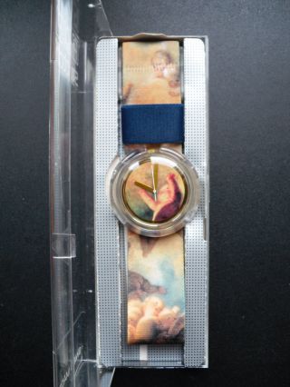 Pop Swatch Putti Pwk168 1992 Design By Vivienne Westwood Ungetragen Bild