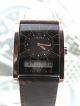 Klassiker Tissot Two Timer Unisexuhr - Sammlerstück - Seltene Gehäusefarbe Armbanduhren Bild 2