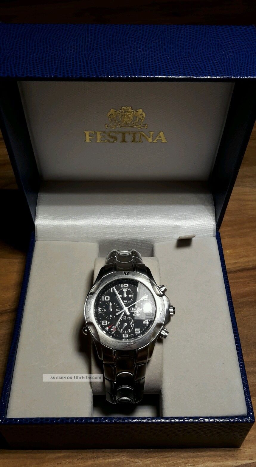 Festina Herrenuhr Mit Edler Box,  Sehr Selten Armbanduhren Bild