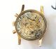Chronograph Vintage Minister Oder Minister.  750 Rosegold 18k Gold 17 Jewels Armbanduhren Bild 6