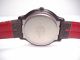 Casio Retro Herrenuhr Mit Schwarz - Rotem Lederband Armbanduhr Sammleruhr Mq - 48 Armbanduhren Bild 2