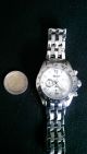 Mercedes Uhr Chronograph Edelstahl Armbanduhren Bild 1