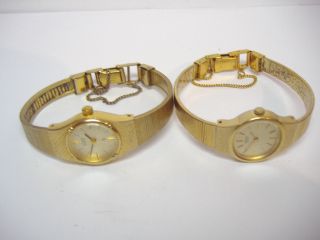 Seiko & Citizen Damenuhr Vergoldet Uhren Sammlung Konvolut Bild