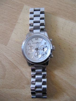 Uhr,  Chronograph Michael Kors,  Edelstahl - Wie - Bild