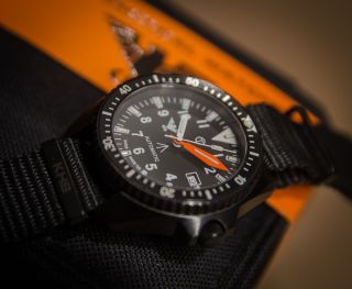 Khs Missiontimer Ocean Automatik Uhr | Ungetragen – Ovp | Khs Mtaoa Nato Armband Bild