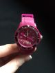 Silikonuhr/silikon Uhr/damenuhr/armbanduhr Pink Von Auriol - Wie Armbanduhren Bild 1