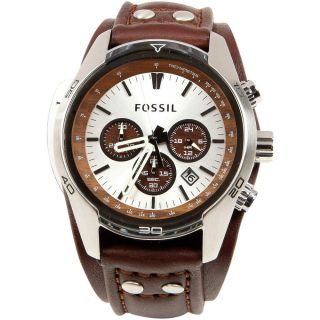 Fossil Herren Armbanduhr Uhr Sport Chronograph Leder Braun Ch2565 Mit Ovp Bild