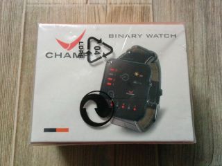 Champ Binary Led Armbanduhr Binäranzeige Uhr - Geschenkidee Für Computerfreaks Bild