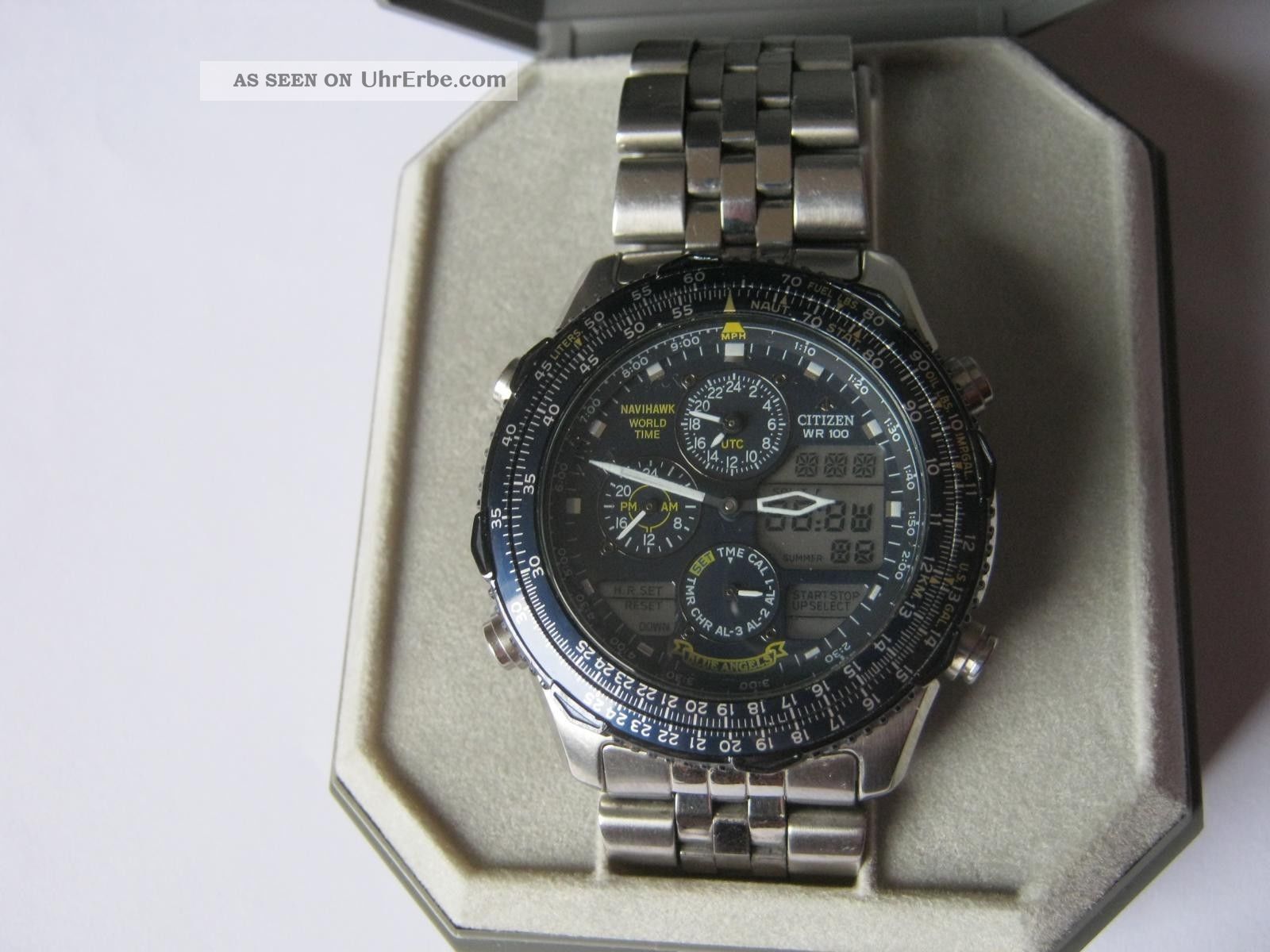 citizen world timer
