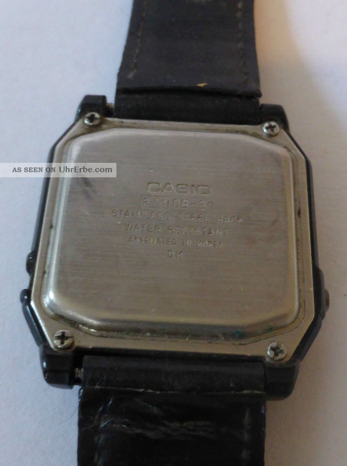 casio databank water resistant