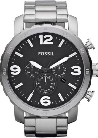 Fossil Nate Jr1353 Armbanduhr Für Herren Edelstahl Variante Bild