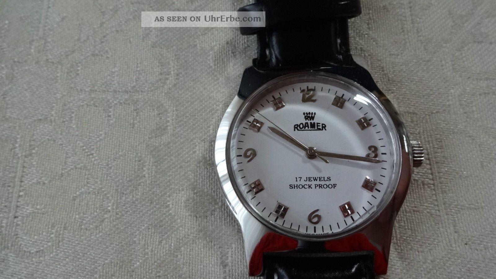 Roamer Handaufzug,  Uhrwerkskal.  Fhf 96 Armbanduhren Bild