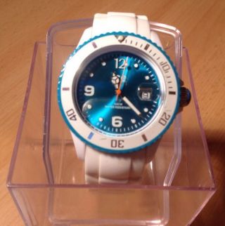 Ice Watch Armbanduhr Türkis/weiß Si.  Wt.  B.  S.  11 Unisex 43mm Wie Bild