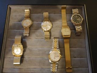 Seiko Armbanduhr Citizen Habmann Uhrenkonvult Edelstahl Teilweise Vergoldet Bild