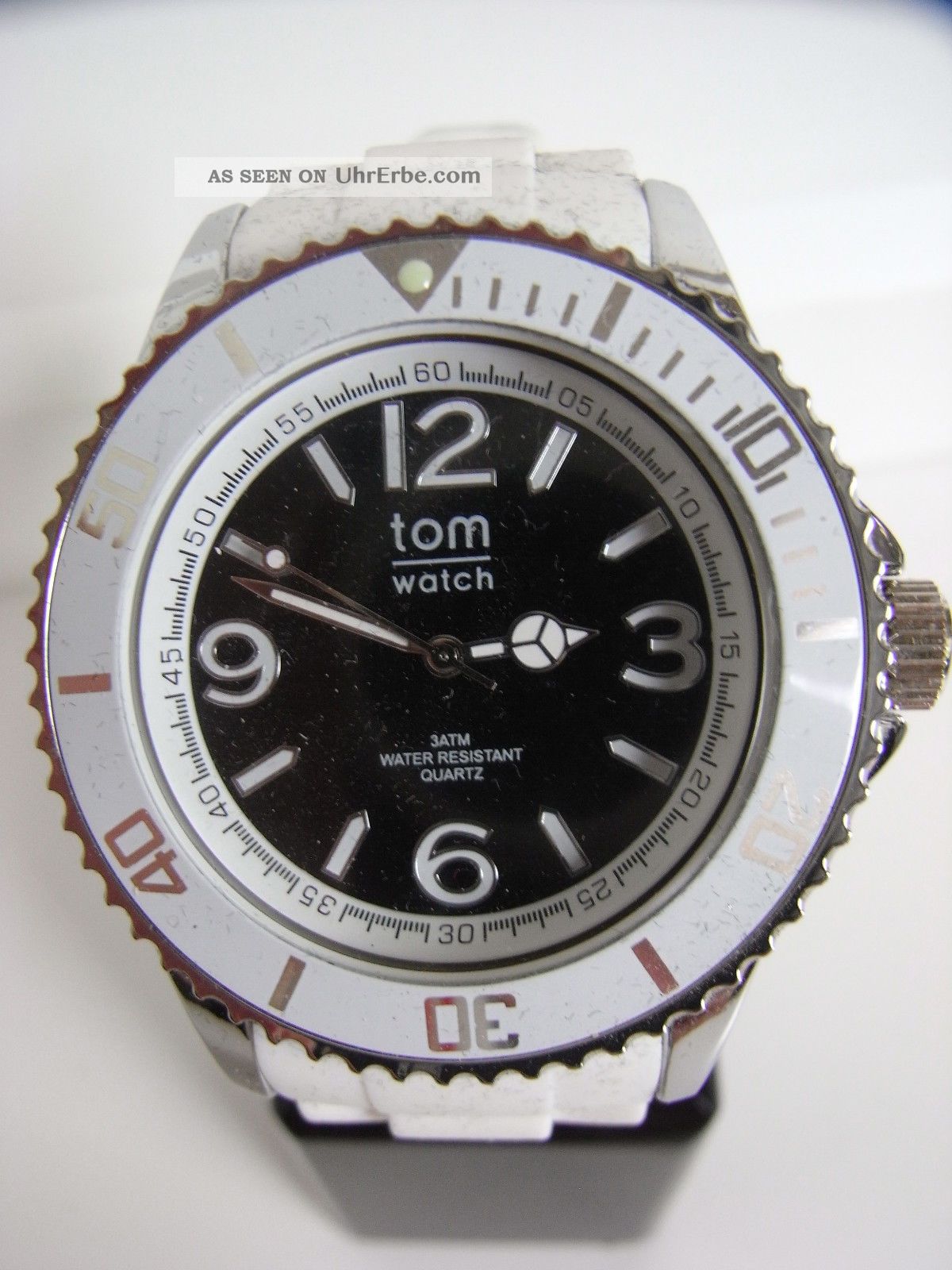 Tomwatch Basic White 44 Wa 00105 Black Uvp 49,  90€ Armbanduhren Bild