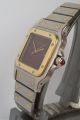 Cartier - Red - Santos Stahl/gold Herrenuhr Men´s Watch Automatic Armbanduhren Bild 2
