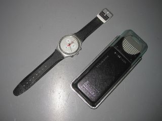 Swatch Irony Aluminium Chrono Time Cut Ycs1005 4jewels Armbanduhr Ovp Bild