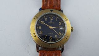 Seltene Junghans Quartz Armbanduhr Mit Datum,  Bicolor Bild