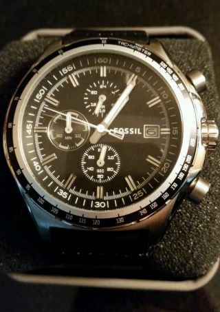 Fossil Chronograph Dylon Modell Ch 2810 & Ovp Bild