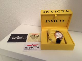 Armbanduhr Invicta Speedway Chronograph 9955 - 23 Karat Gold (rose - Gold) In Ovp Bild