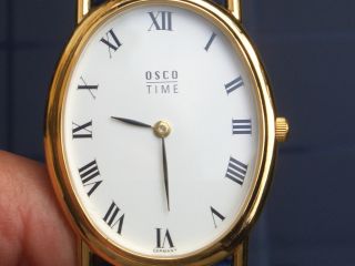 Schöne Osco Germany Armbanduhr Gut Erhalten Wie Läuft Gut. Bild