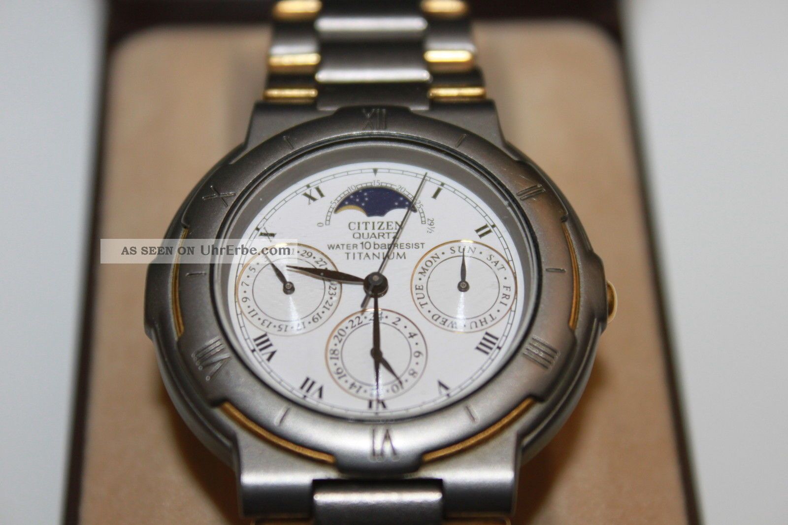 citizen quartz titanium