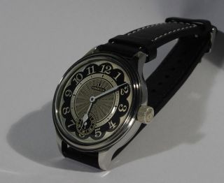 Omega 1914 Armbanduhr 48mm Mariage Glasboden - Top Bild