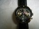 Vintage Edox Edelstahl Chronograph Der 70er Jahre Mit Valjoux 7734 Datum Armbanduhren Bild 4