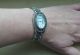 Luxus Art Deco/vintage Rivage 925 Silber Armband Uhr Mit Markasiten Funktional Armbanduhren Bild 6