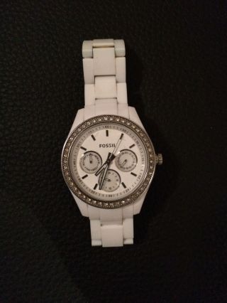 Fossil Damen Uhr Stella Weiß Bild