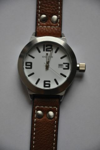 Oozoo Uhr Armbanduhr Leder Braun Bild