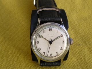 Junghans Herren Armbanduhr,  Manufaktur - Kaliber 80,  Dienstuhr (jahrgang 40 - 45) Bild